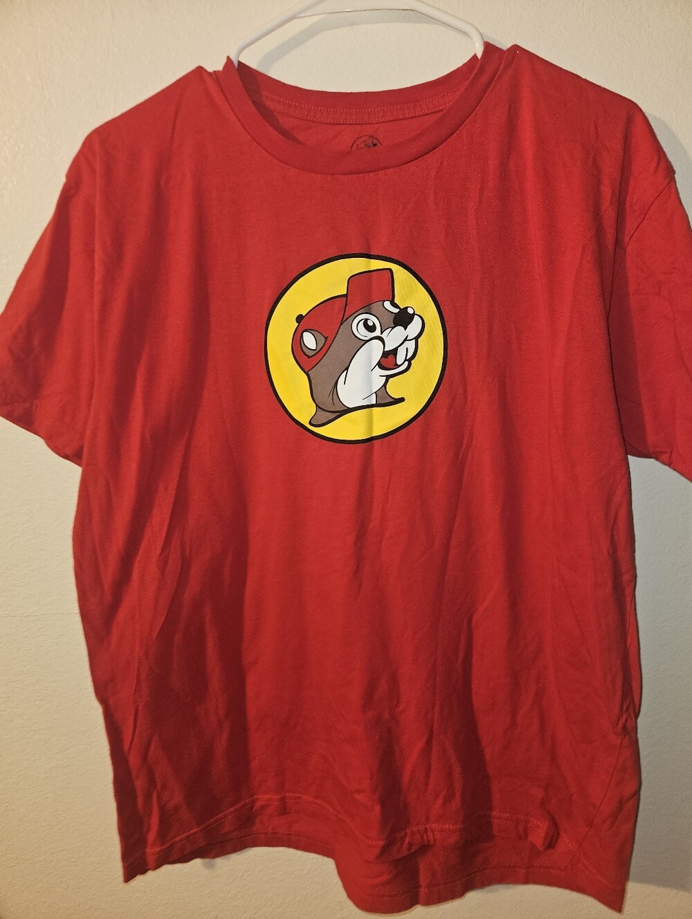 Bucees Mens Red T Shirt Size M